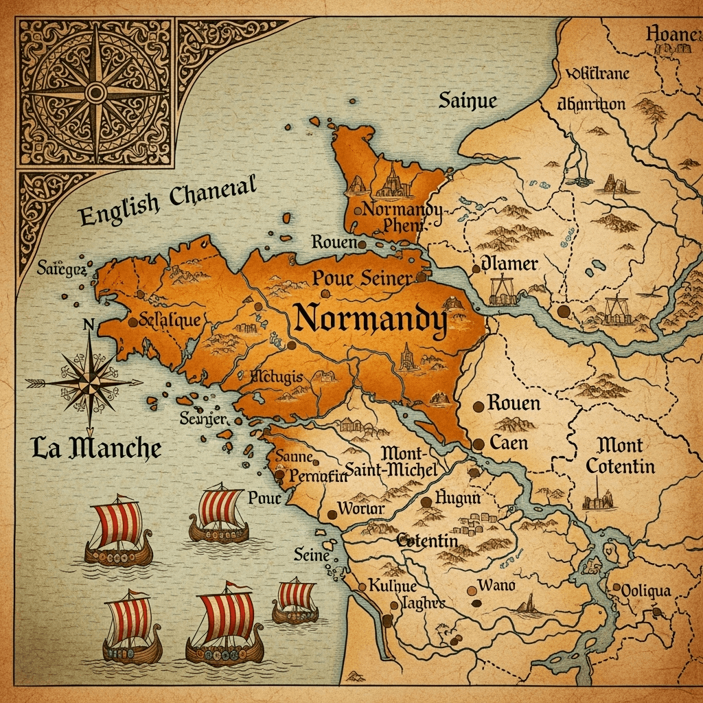 The Origin of the Name "Normandy" and the Meaning of "Northman"
